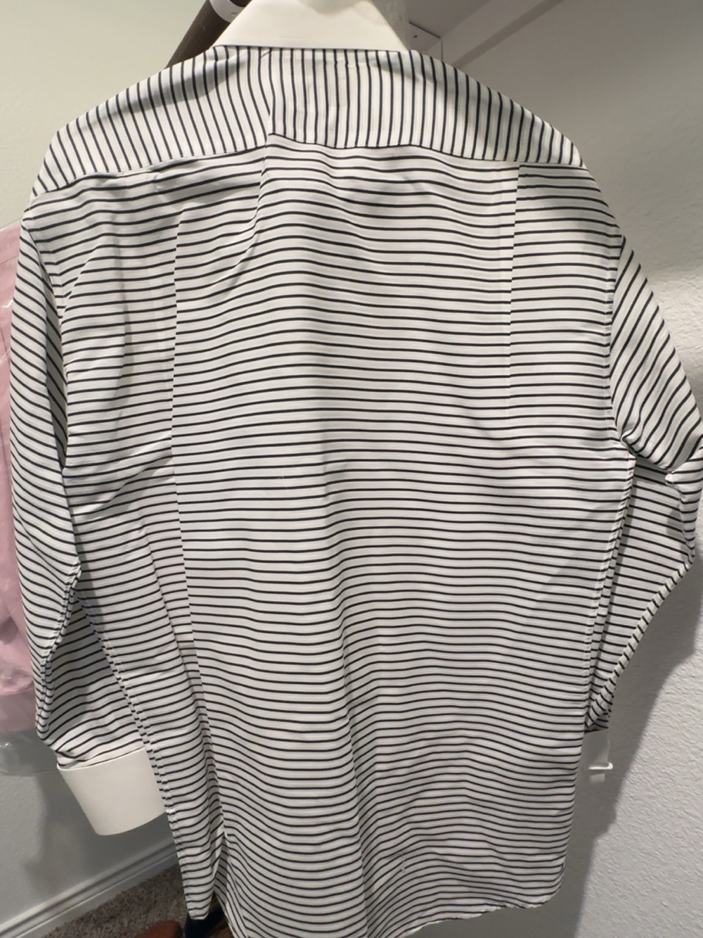 Bachrach Modern Fit Striped Men’s Dress Shirt - Picture 2 of 4